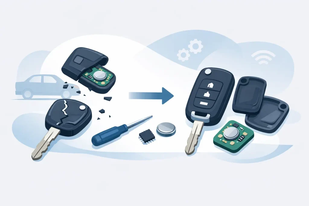 How to Replace a Broken Car Key Fob