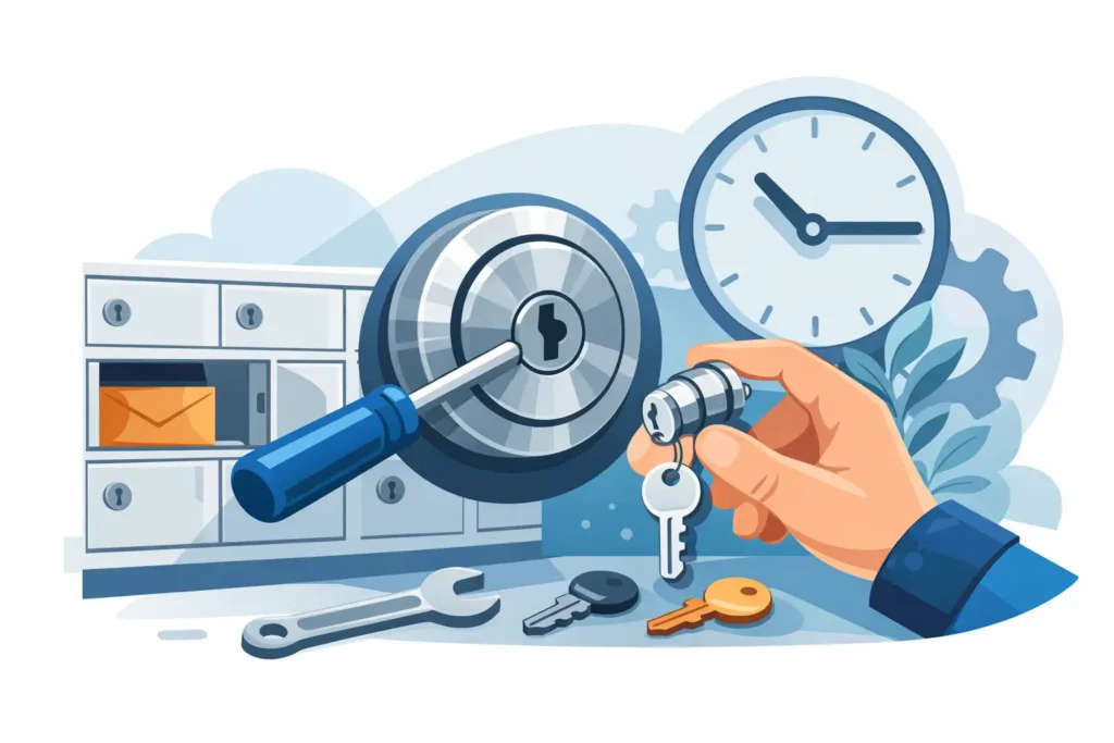 Mailbox Lock Replacement Help That Saves Time