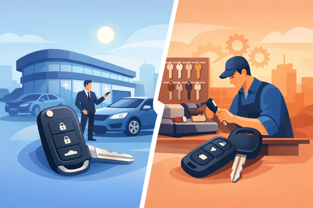 Dealer vs Locksmith Car Keys: Which Wins?