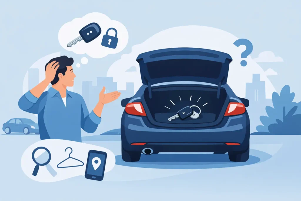 Locked Keys in Trunk? What to Do Fast