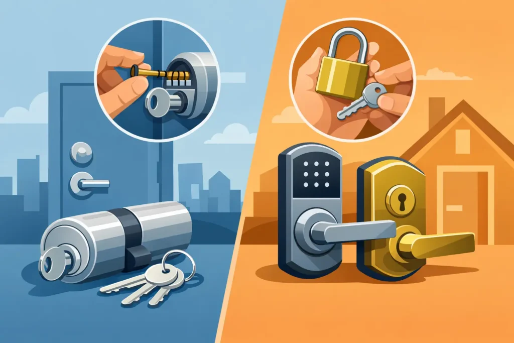 Rekeying Versus New Locks: Which Makes Sense?